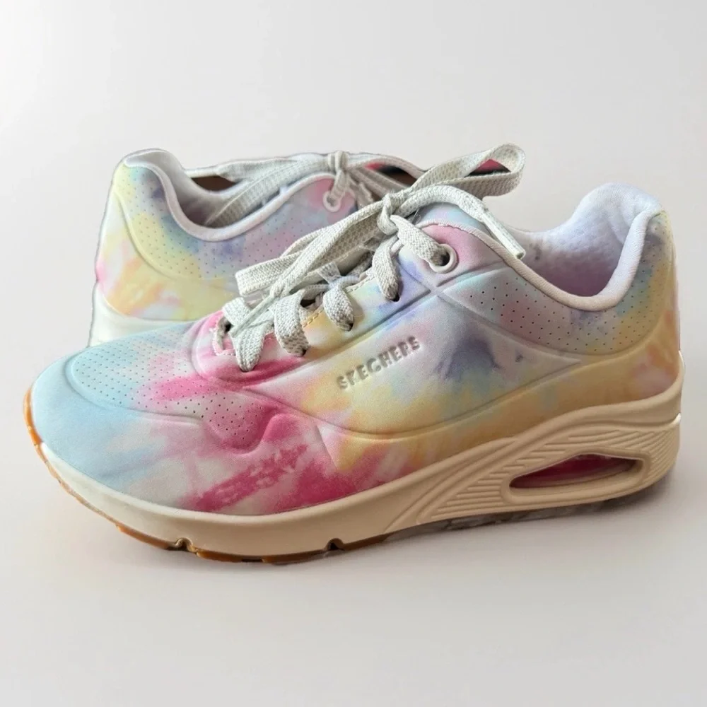 Skechers‎ Women's Uno Stand on Air Sneakers Tie Dye Size 6.5